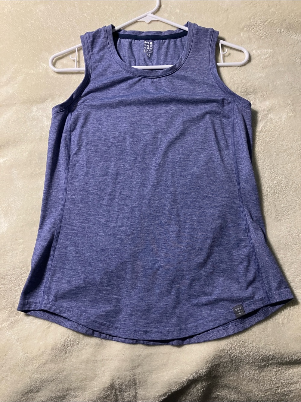 Title Nine Athletic Tank in Purple, Size M